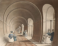 Entrance to Thames Tunnel (Private collection)