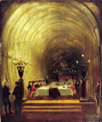 Thames Tunnel Banquet (Elton Collection: Ironbridge Gorge Museum Trust)