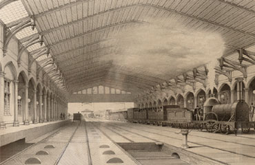 Interior of Temple Meads (Private collection)