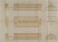 Sketch and plan of Renkioi hospital (University of Bristol)