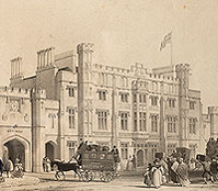 Exterior of Brunel’s Temple Meads station at Bristol (Private collection)