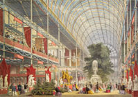 The Transept of Crystal Palace: Dickinson Brothers lithograph (Elton Collection: Ironbridge Gorge Museum Trust)