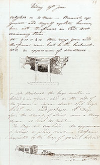 Brunel’s journal entry 29 June 1827 (University of Bristol)