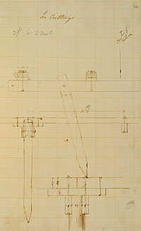Brunel sketch of rails