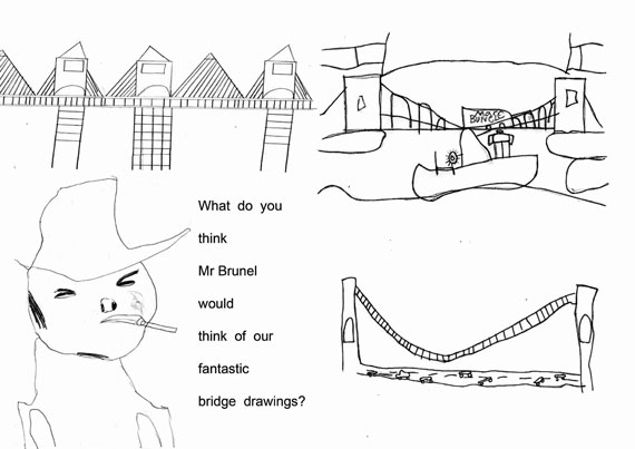 Blaise Primary School Bridge Building Project book.
