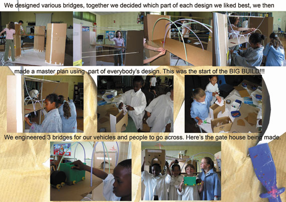 Blaise Primary School Bridge Building Project book.