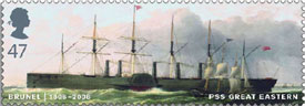 ss Great Eastern Brunel stamp