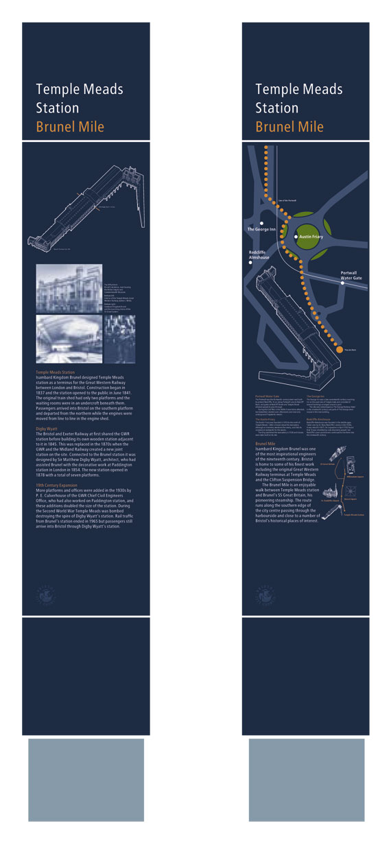 The Brunel Mile - Monolith Signs