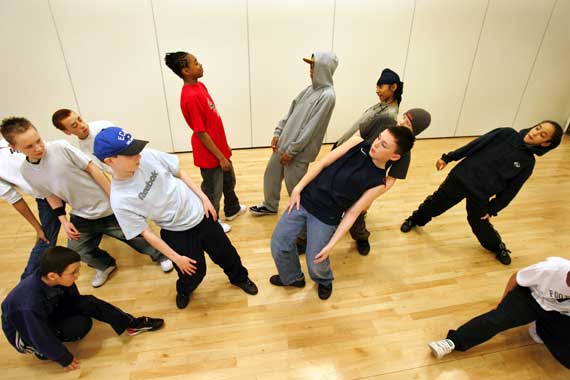 Dance Bristol – Kwesi Johnson workshops.