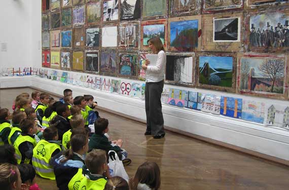 Home - Cheddar Grove School visiting Bridge.