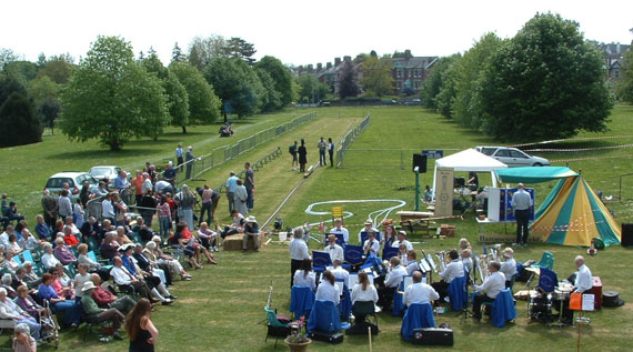 Newton Abbot Town & GWR Museum  - The atmospheric event in the gardens of Forde House.