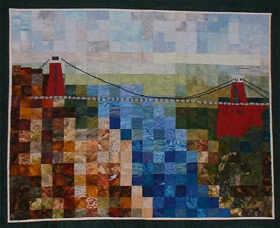 One of the many quilts produced by Weston Quilters.